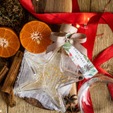 Christmas Gin Star with edible gold sparkle - 40%