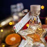 Christmas Gin Star with edible gold sparkle - 40%