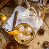 Christmas Gin Star with edible gold sparkle - 40%