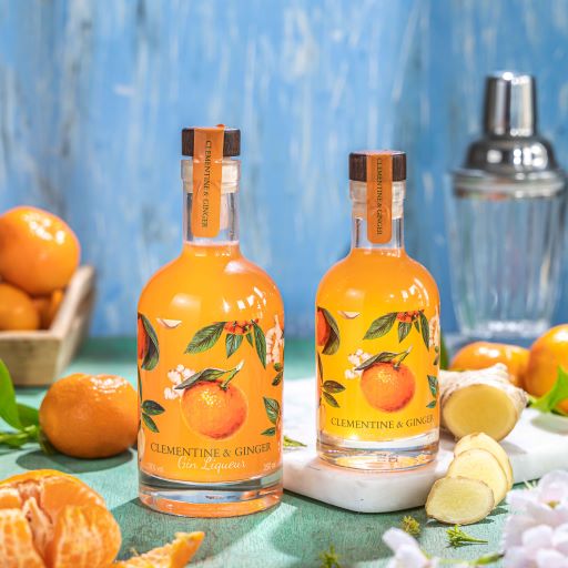 Clementine and Ginger Gin Liqueur